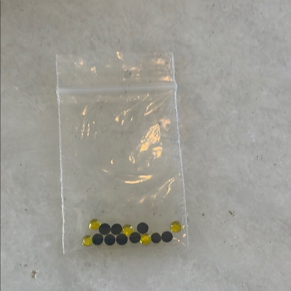 Kurt Geiger Yellow Mini Quilted Bag with Eagle Head #140 - Picture 12 of 12